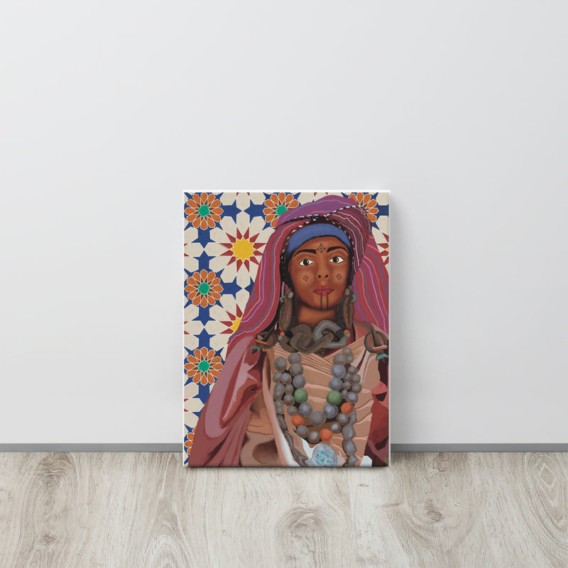 Amazigh women 2 Canvas