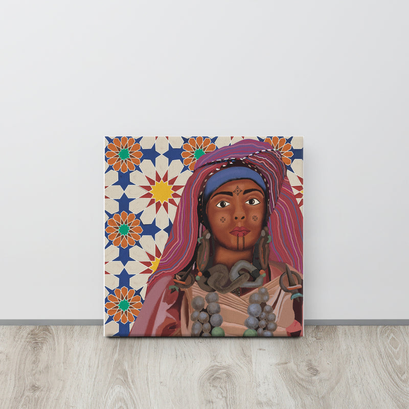 Amazigh women 2 Canvas