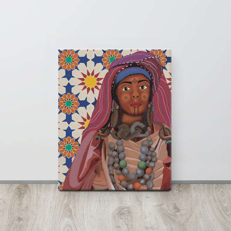 Amazigh women 2 Canvas