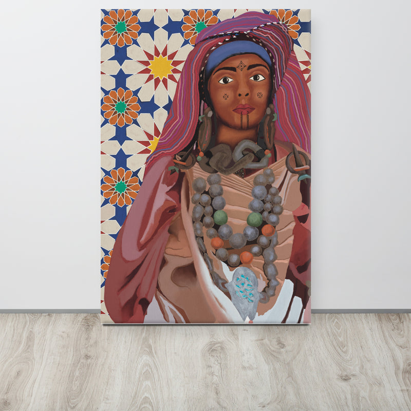 Amazigh women 2 Canvas