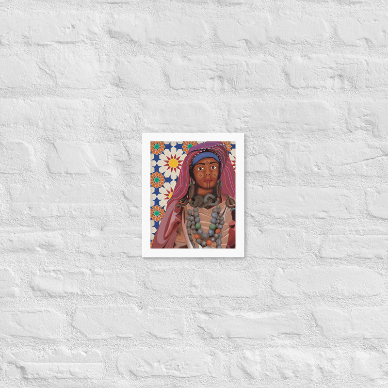 Amazigh women 2 Framed poster