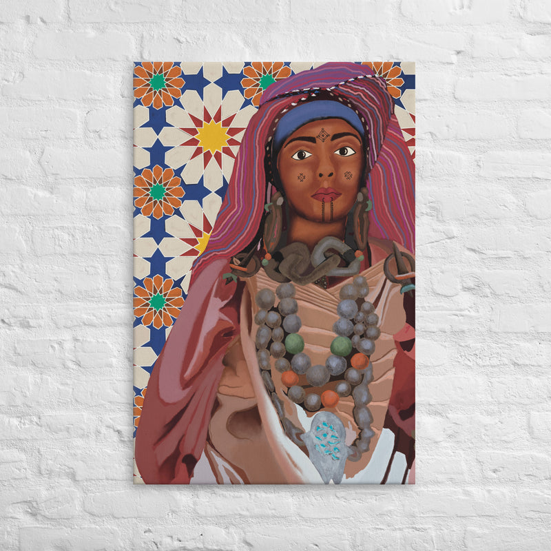 Amazigh women 2 Thin canvas