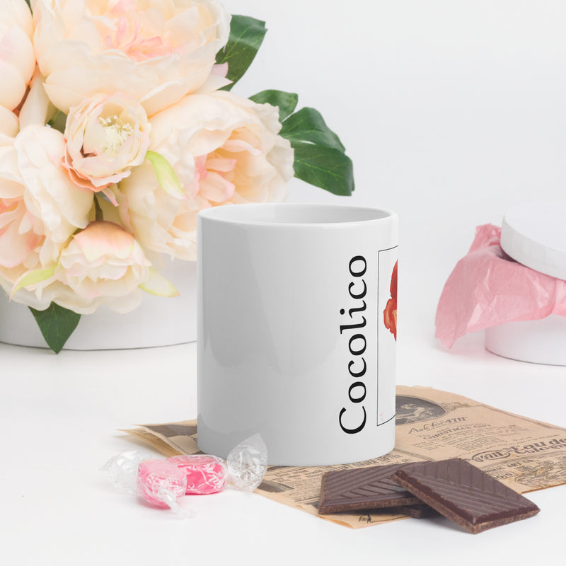 Cocolico White glossy mug