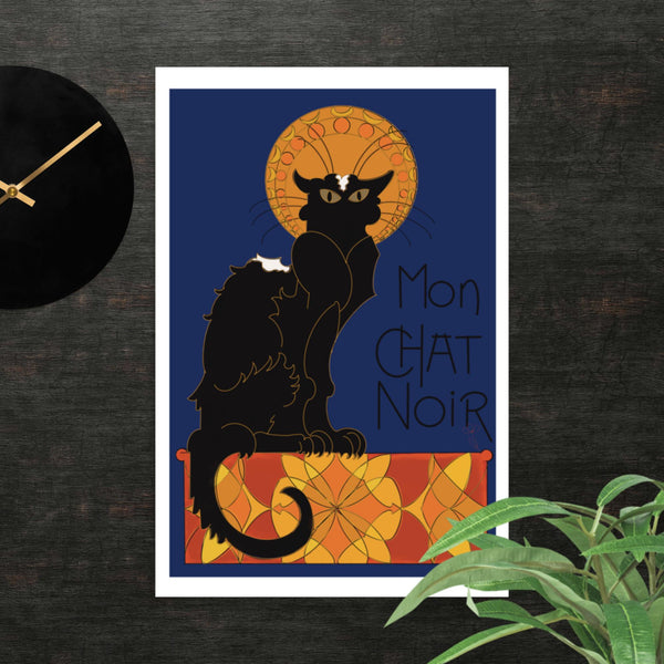 Black Cat Poster